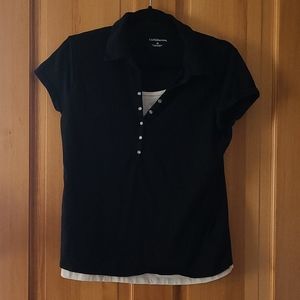 Croft & Barrow, M, Black Top